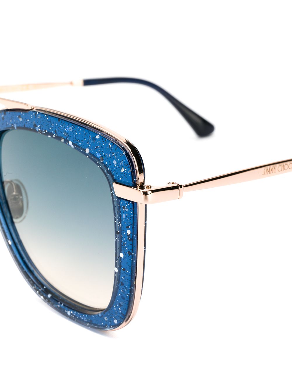 фото Jimmy choo eyewear солнцезащитные очки 'glossy'