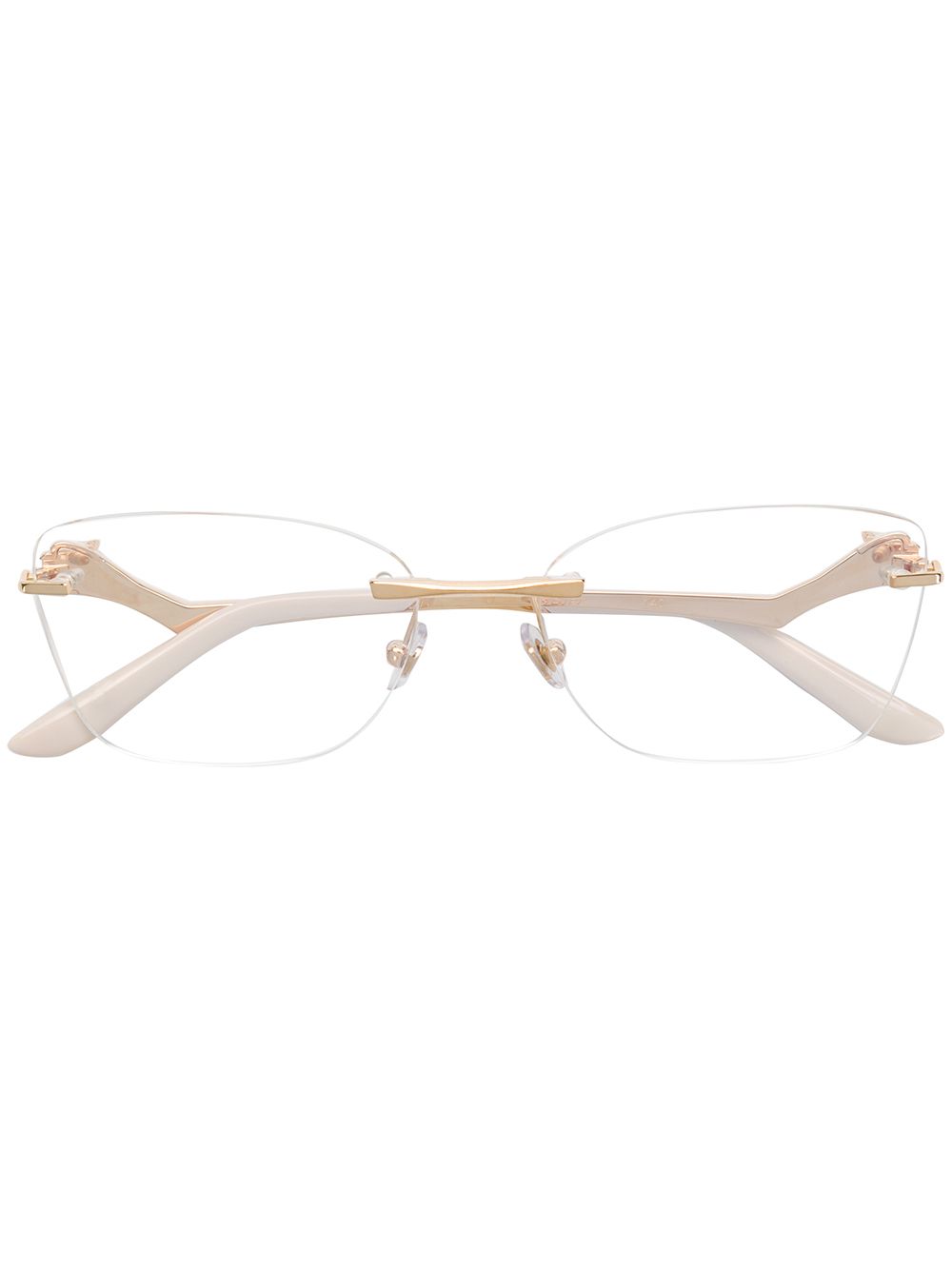 фото Cartier eyewear очки в квадратной оправе