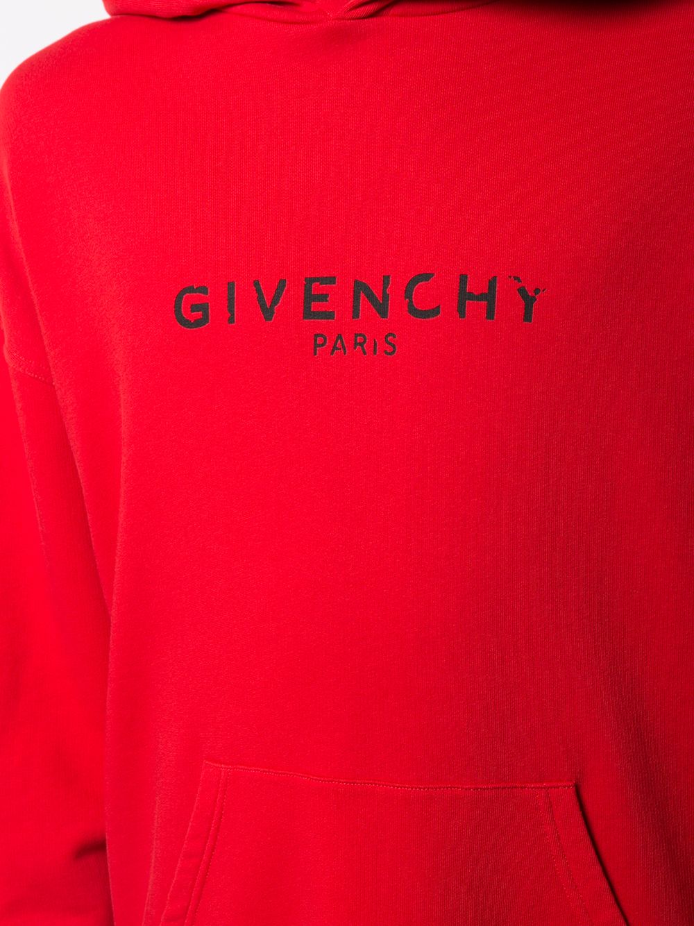 фото Givenchy винтажная толстовка с капюшоном 'paris'