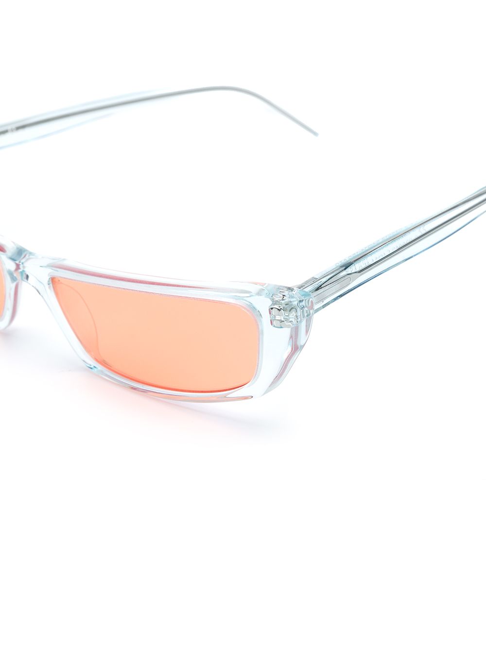 фото Acne studios солнцезащитные очки с оранжевыми линзами