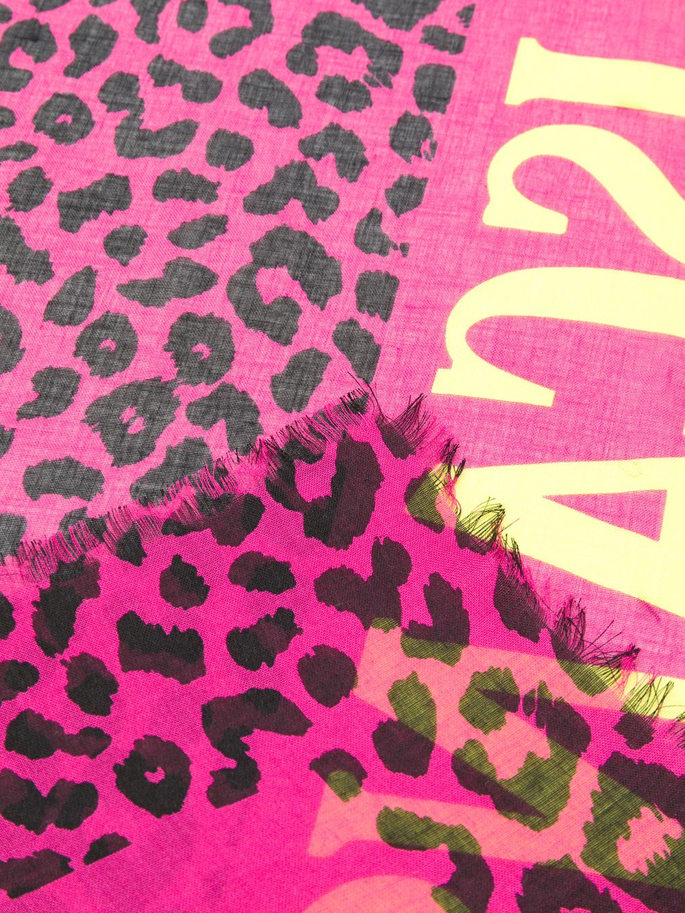 фото Gucci платок с леопардовым узором