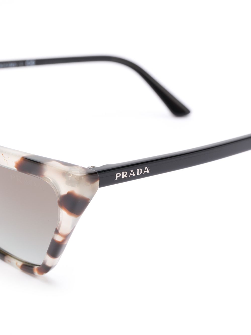 фото Prada eyewear солнцезащитные очки в прямоугольной оправе