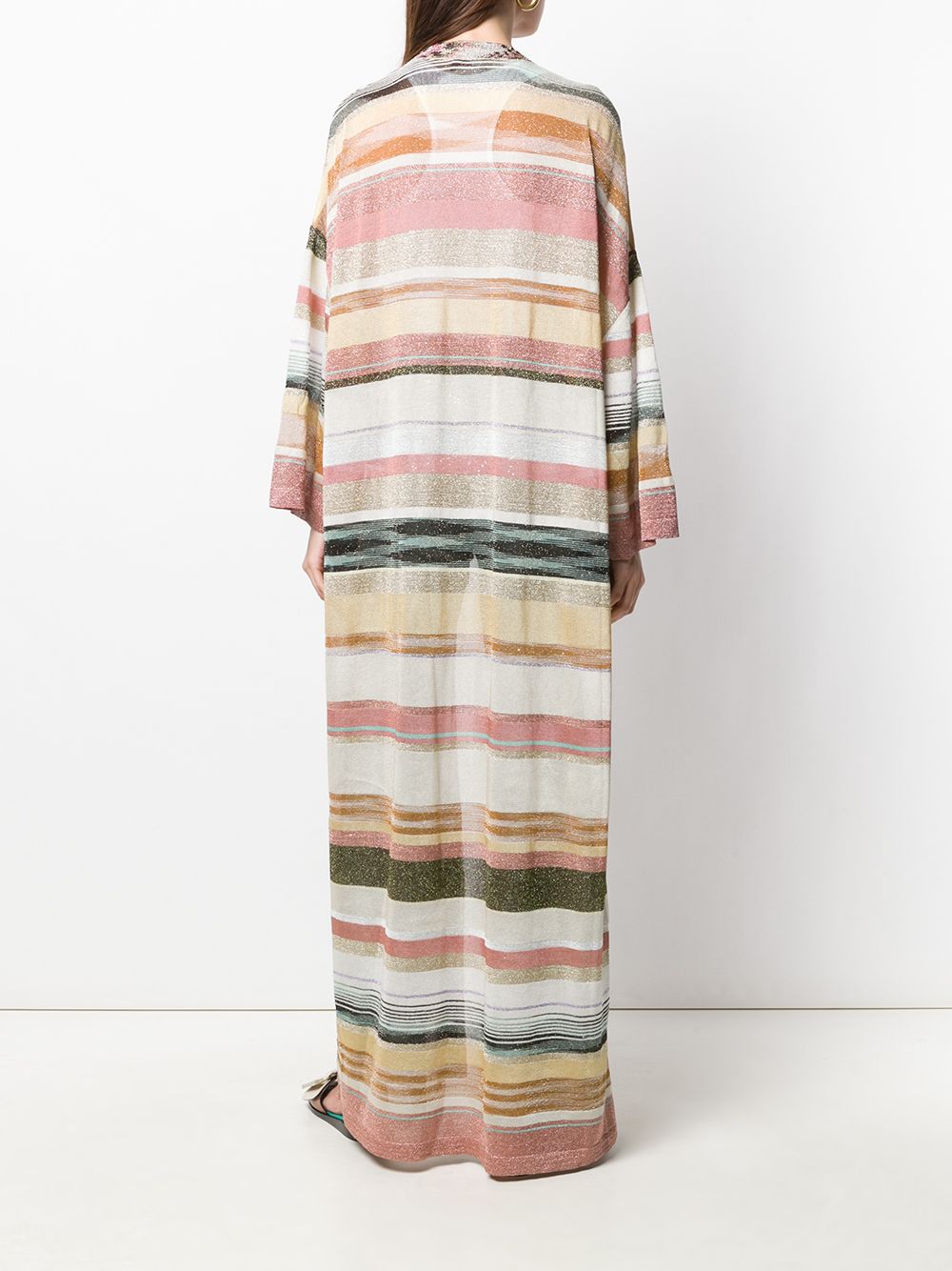 фото Missoni длинный кардиган в полоску