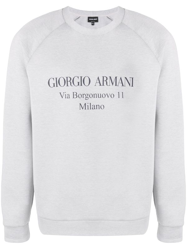 giorgio armani sweatshirt