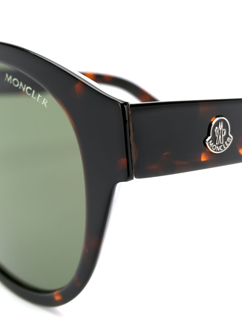 фото Moncler eyewear солнцезащитные очки в круглой оправе