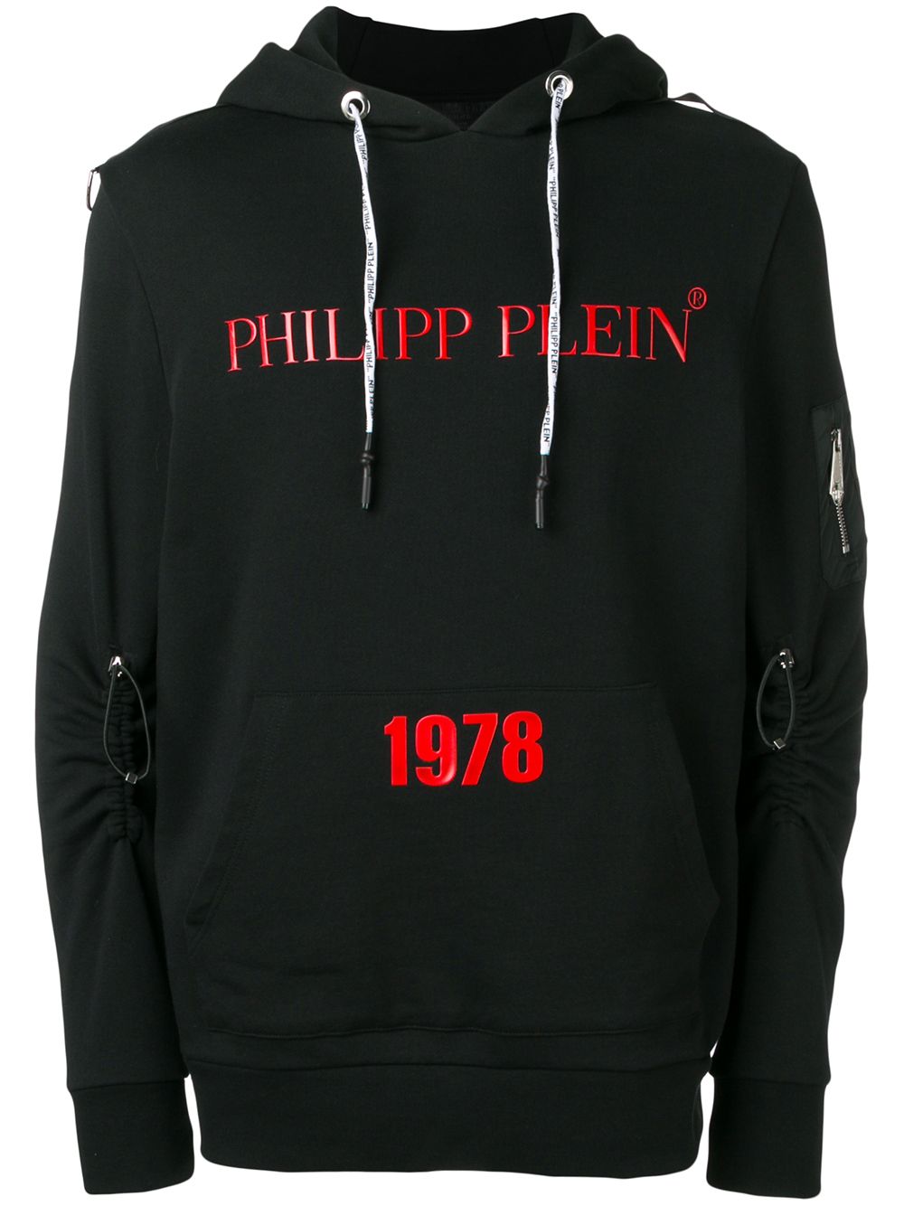 фото Philipp plein толстовка 'pp1978' с капюшоном и логотипом