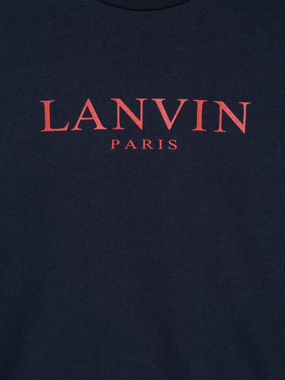 фото Lanvin enfant толстовка с логотипом