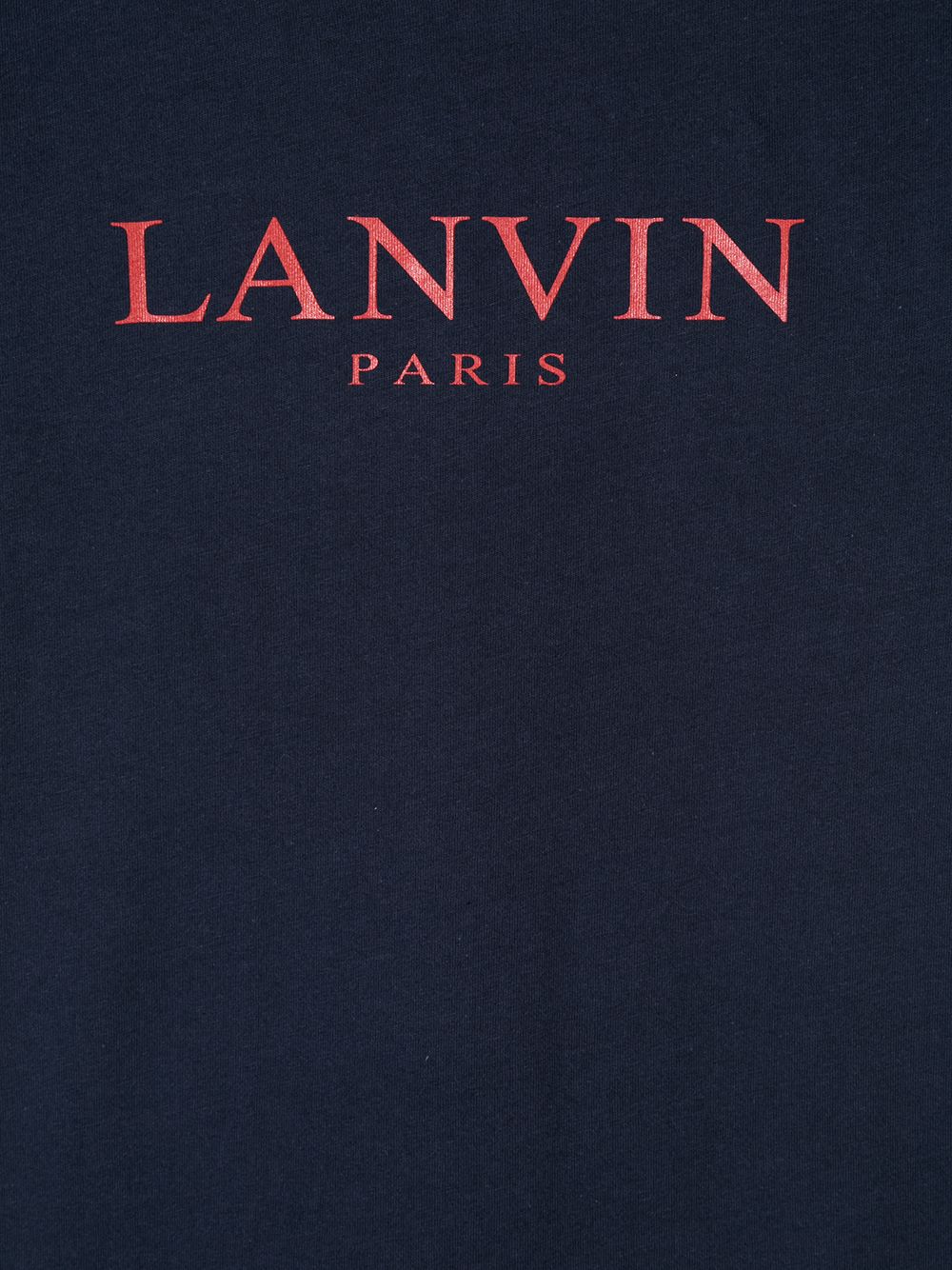 фото Lanvin enfant футболка с логотипом 'lanvin'