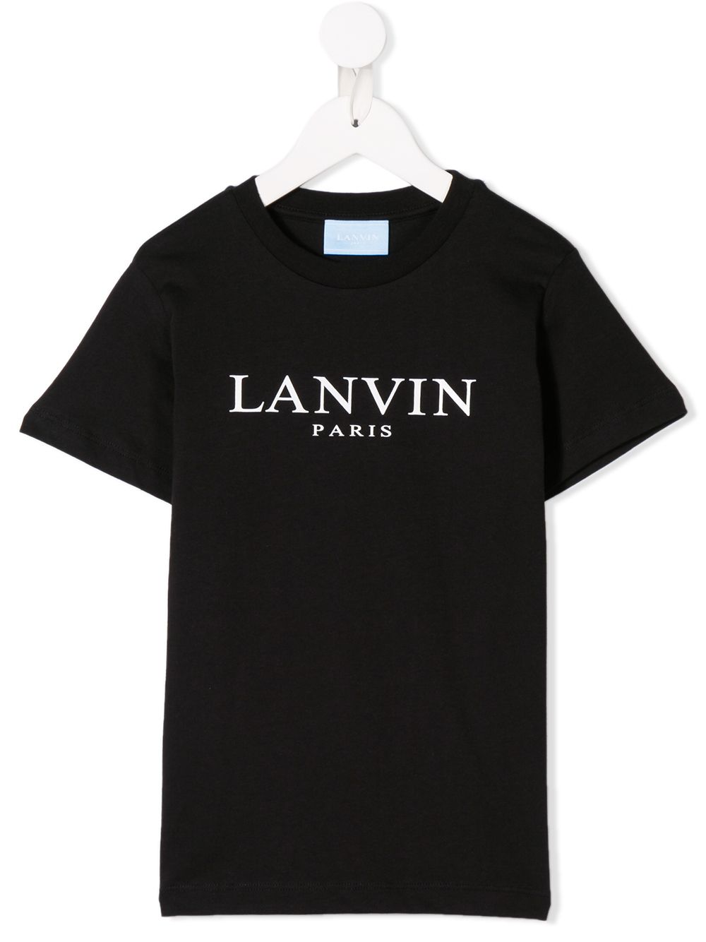 фото Lanvin enfant футболка с логотипом 'lanvin'