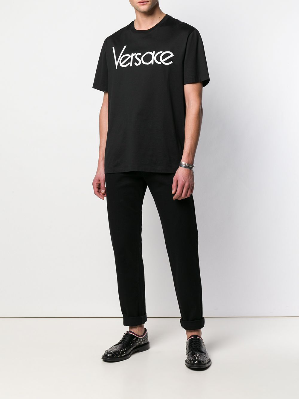 фото Versace прямые джинсы