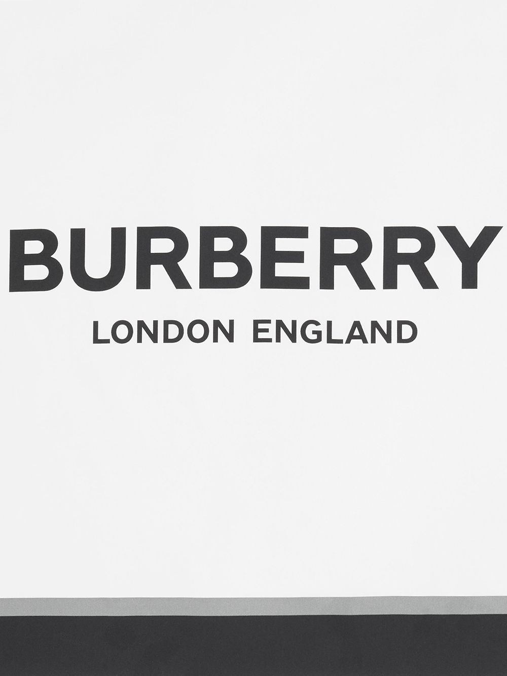 фото Burberry шелковый шарф с принтом