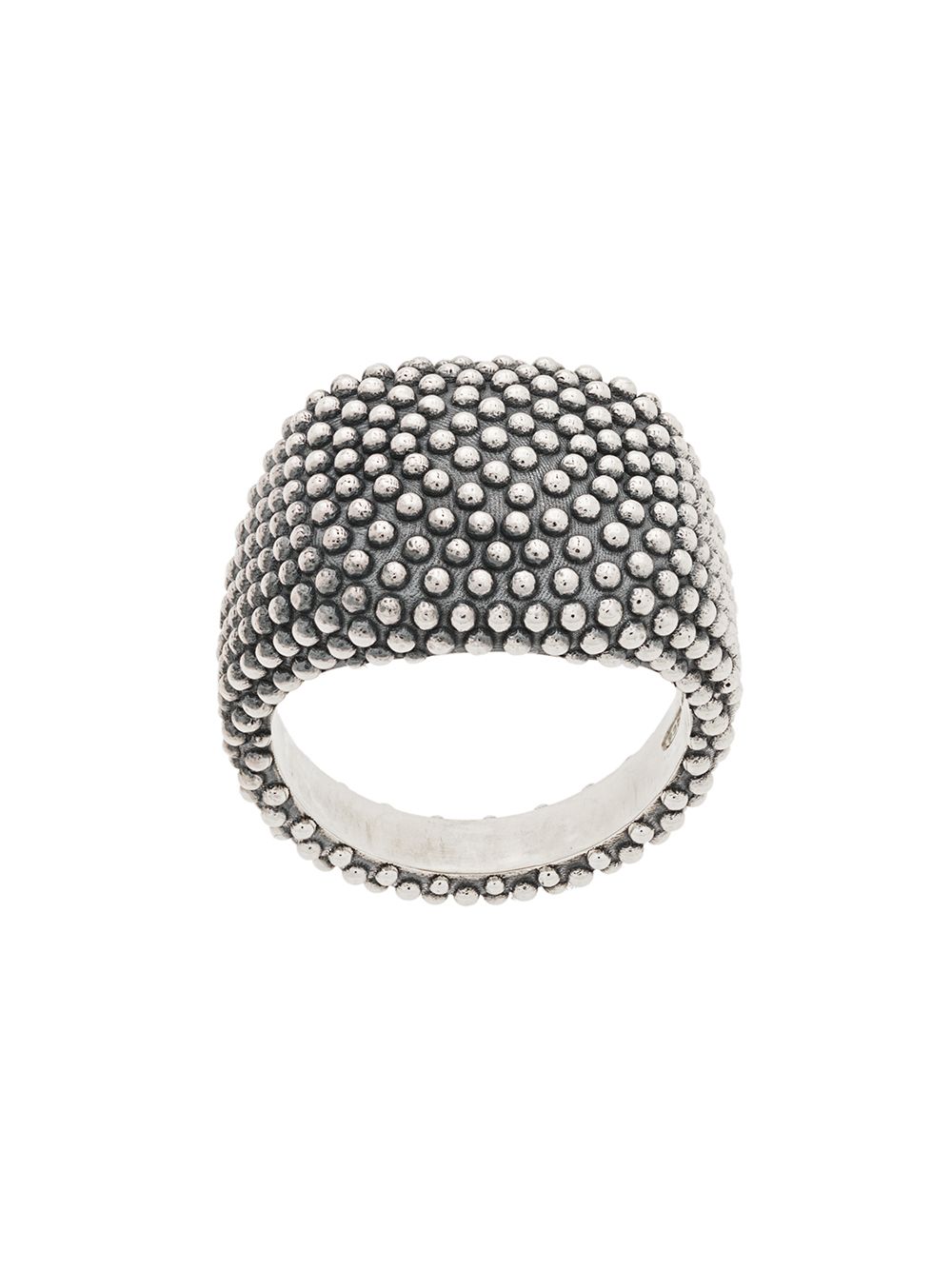 фото Nove25 dotted oval signet ring