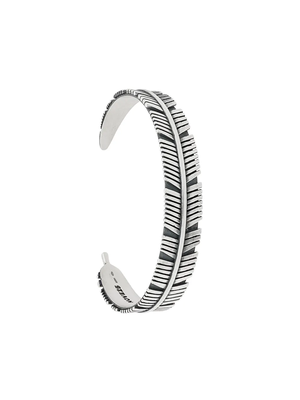 фото Nove25 flying feather cuff bracelet