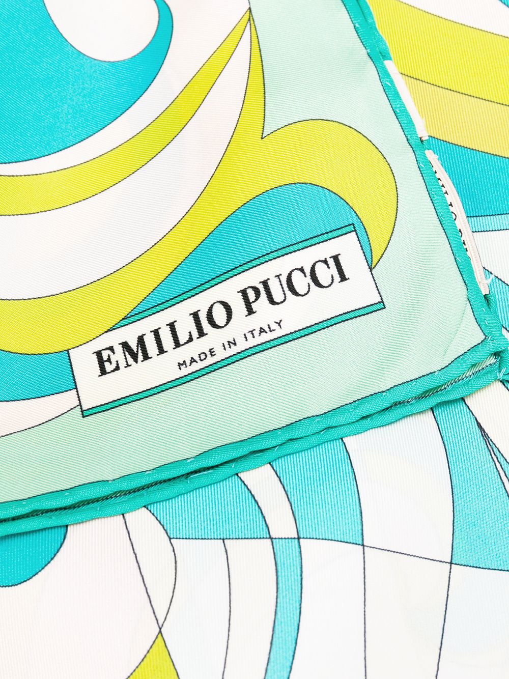 фото Emilio pucci шейный платок с принтом логотипа