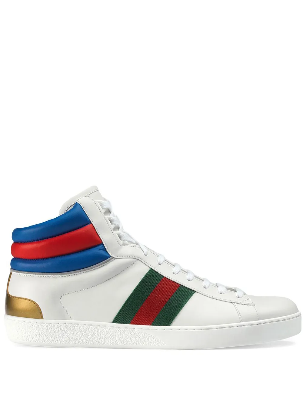 фото Gucci высокие кроссовки ace