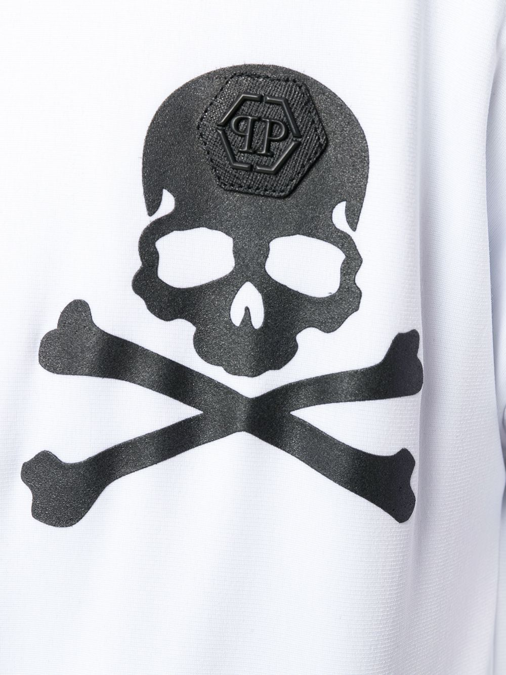 фото Philipp plein куртка с принтом skull