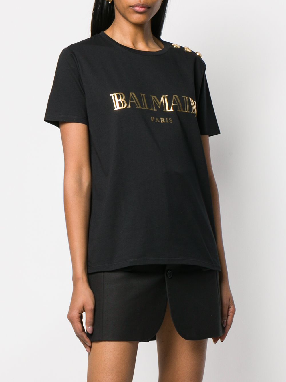 фото Balmain футболка с логотипом