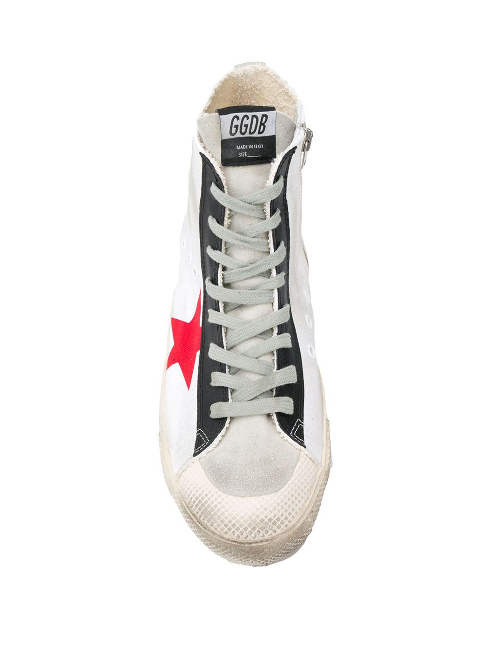 фото Golden goose высокие кроссовки francy