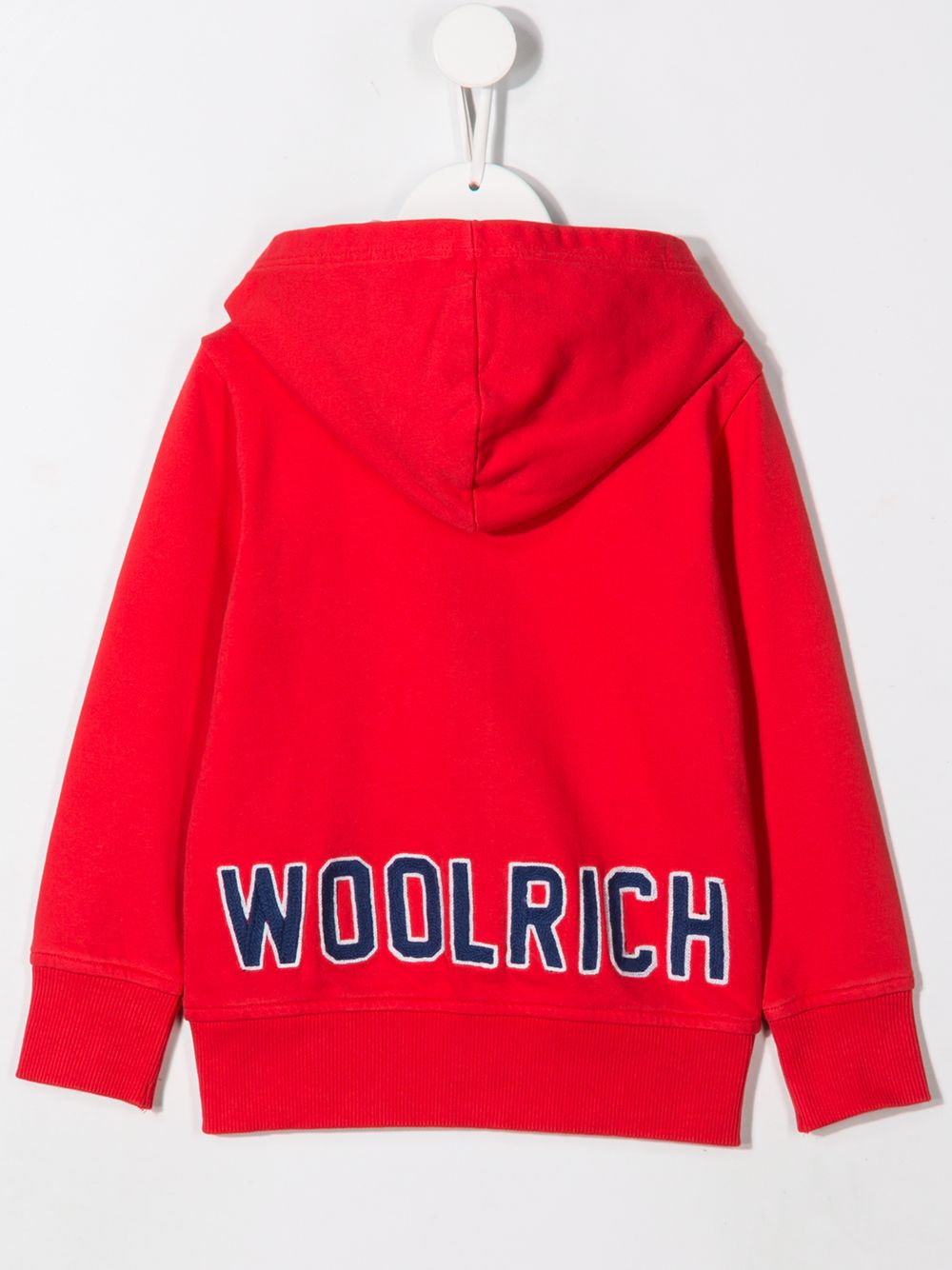 фото Woolrich kids худи на молнии с логотипом