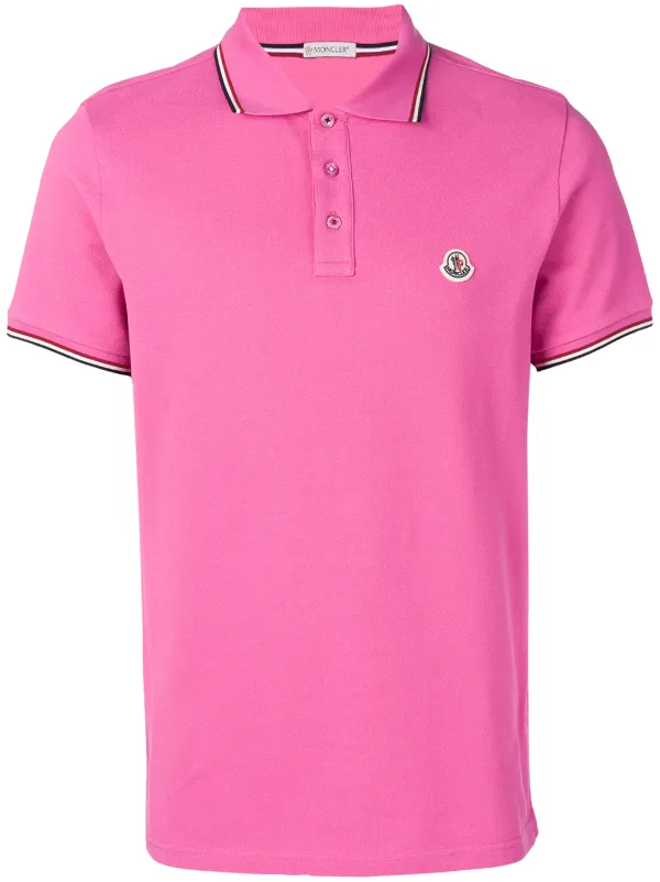 pink moncler shirt