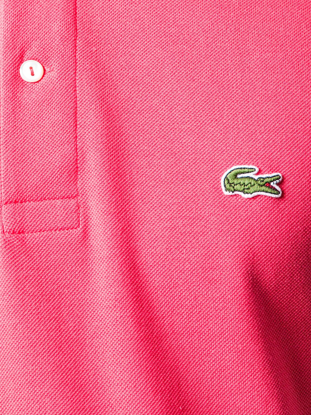 фото Lacoste рубашка-поло с контрастным логотипом