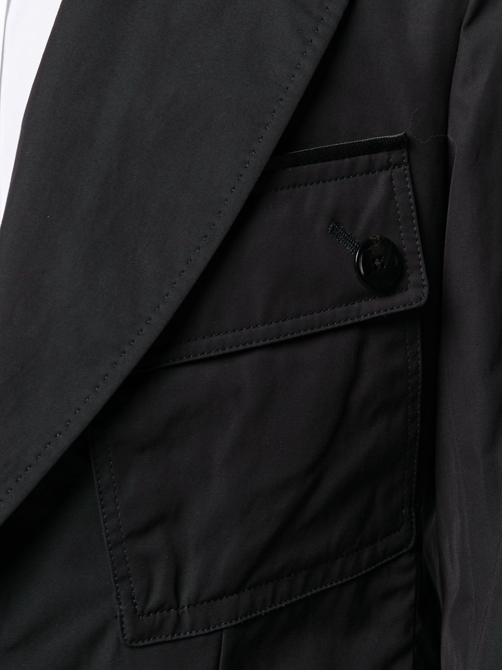 фото Tom ford куртка в стиле милитари с накладными карманами