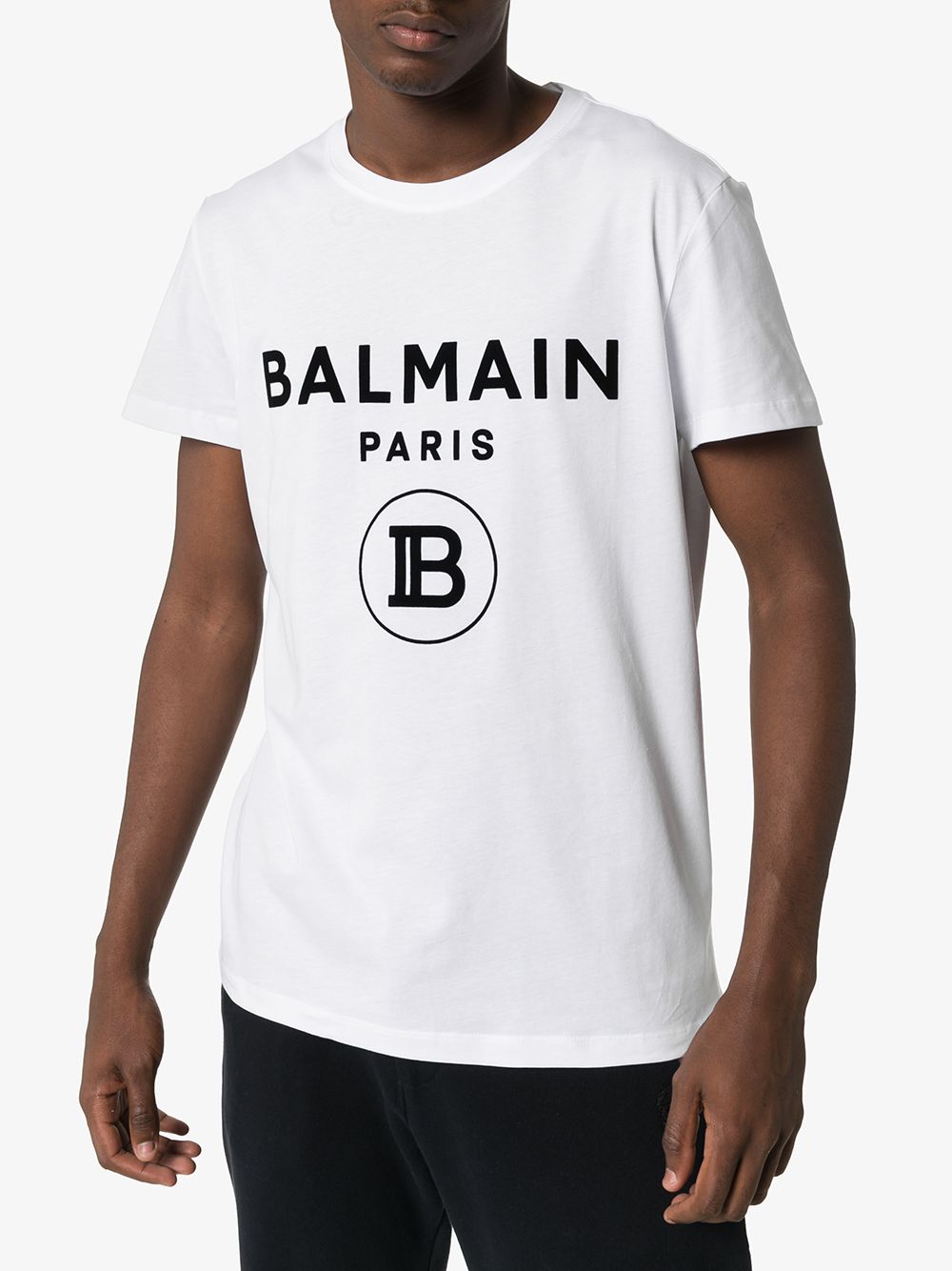 фото Balmain футболка с логотипом