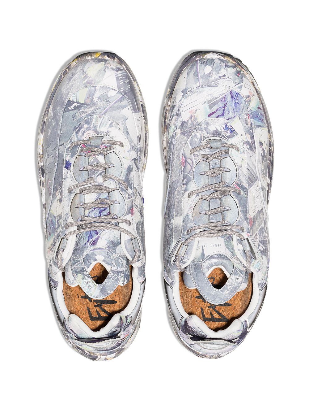 фото Eytys ocean-print low-top sneakers