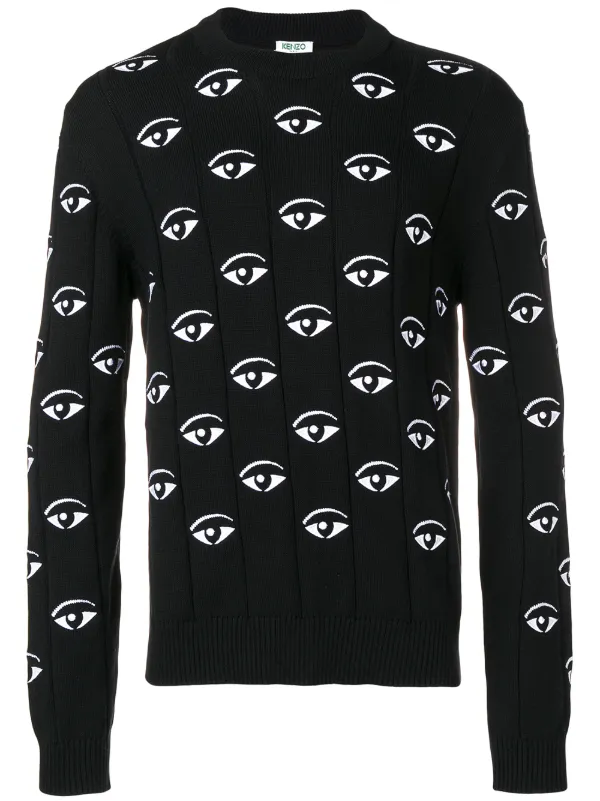 kenzo eye pullover