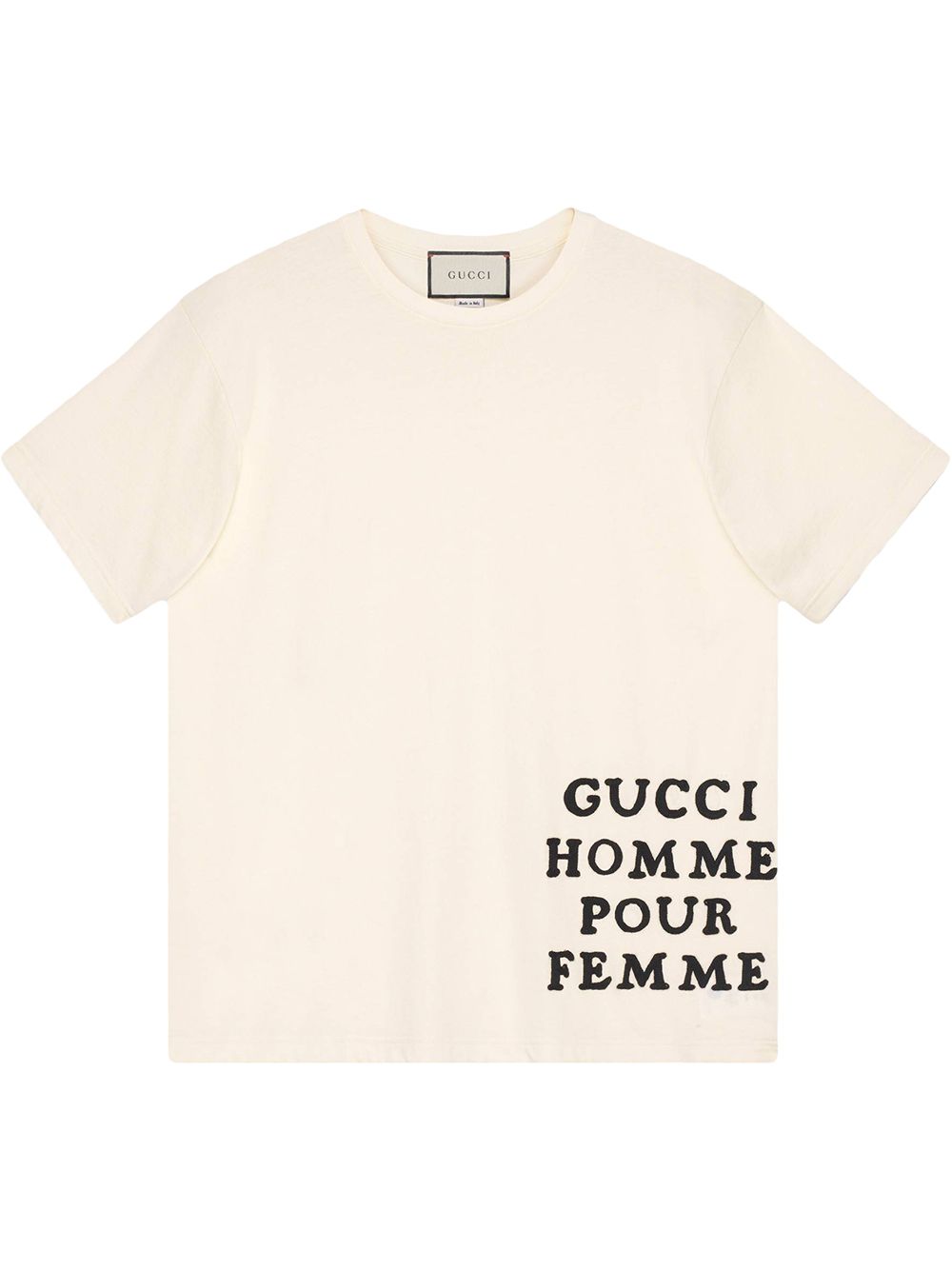 фото Gucci футболка оверсайз с аппликацией