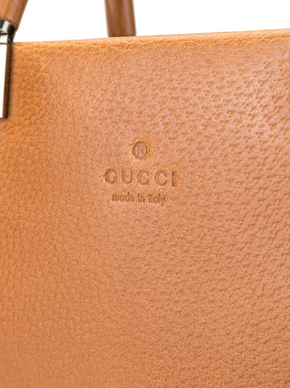 фото Gucci pre-owned сумка-тоут bamboo с ручками и ремнем