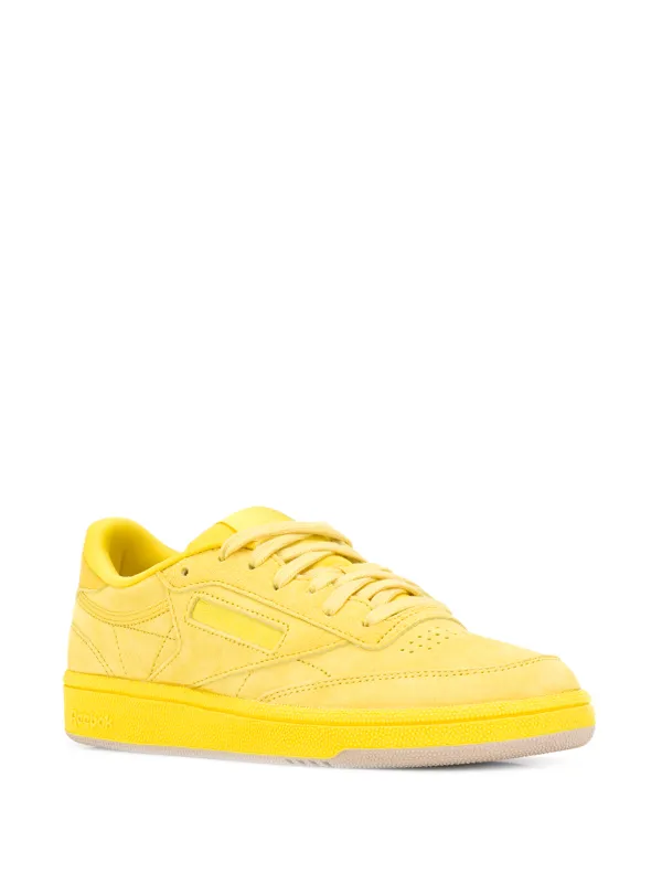 yellow suede reebok