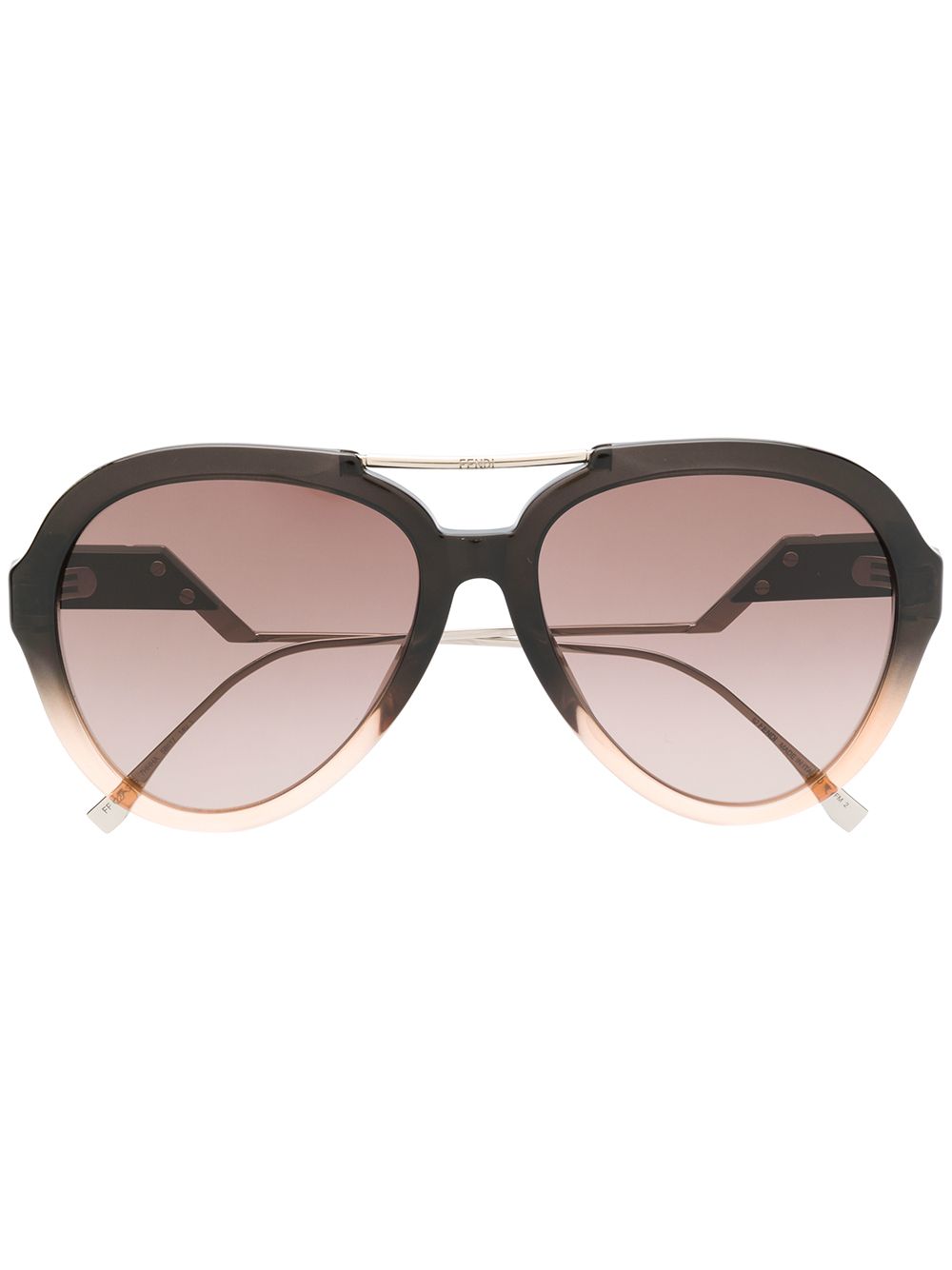 фото Fendi eyewear затемненные солнцезащитные очки