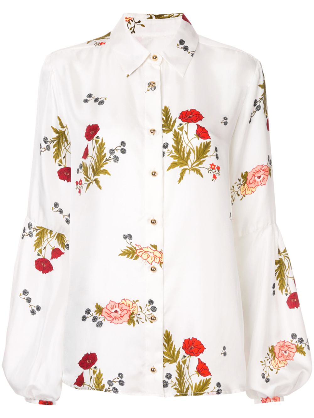 фото Macgraw блузка bonlour с цветочным принтом