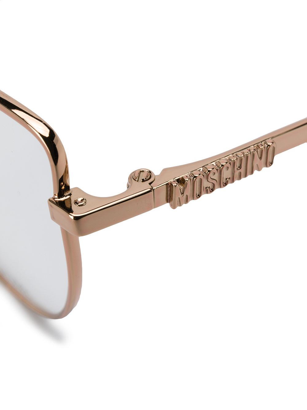 фото Moschino eyewear очки в оправе 'кошачий глаз'