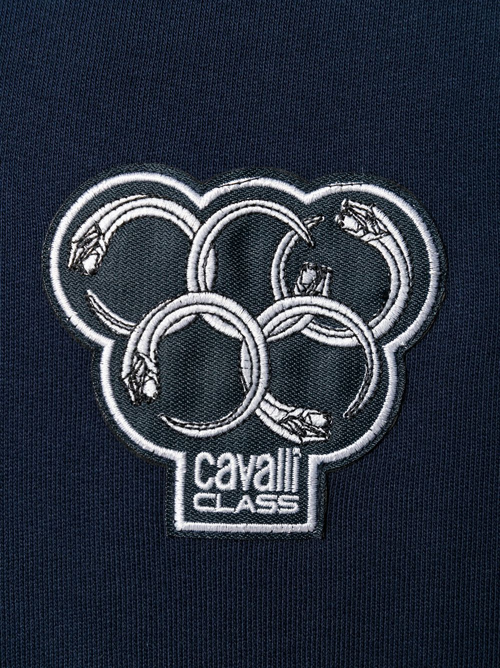 фото Cavalli class худи на молнии с логотипом