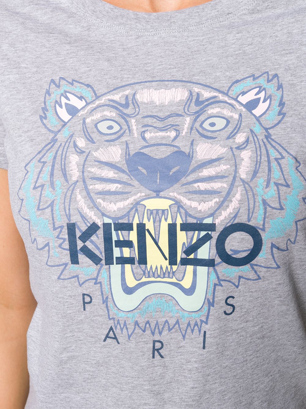 фото Kenzo футболка с принтом tiger