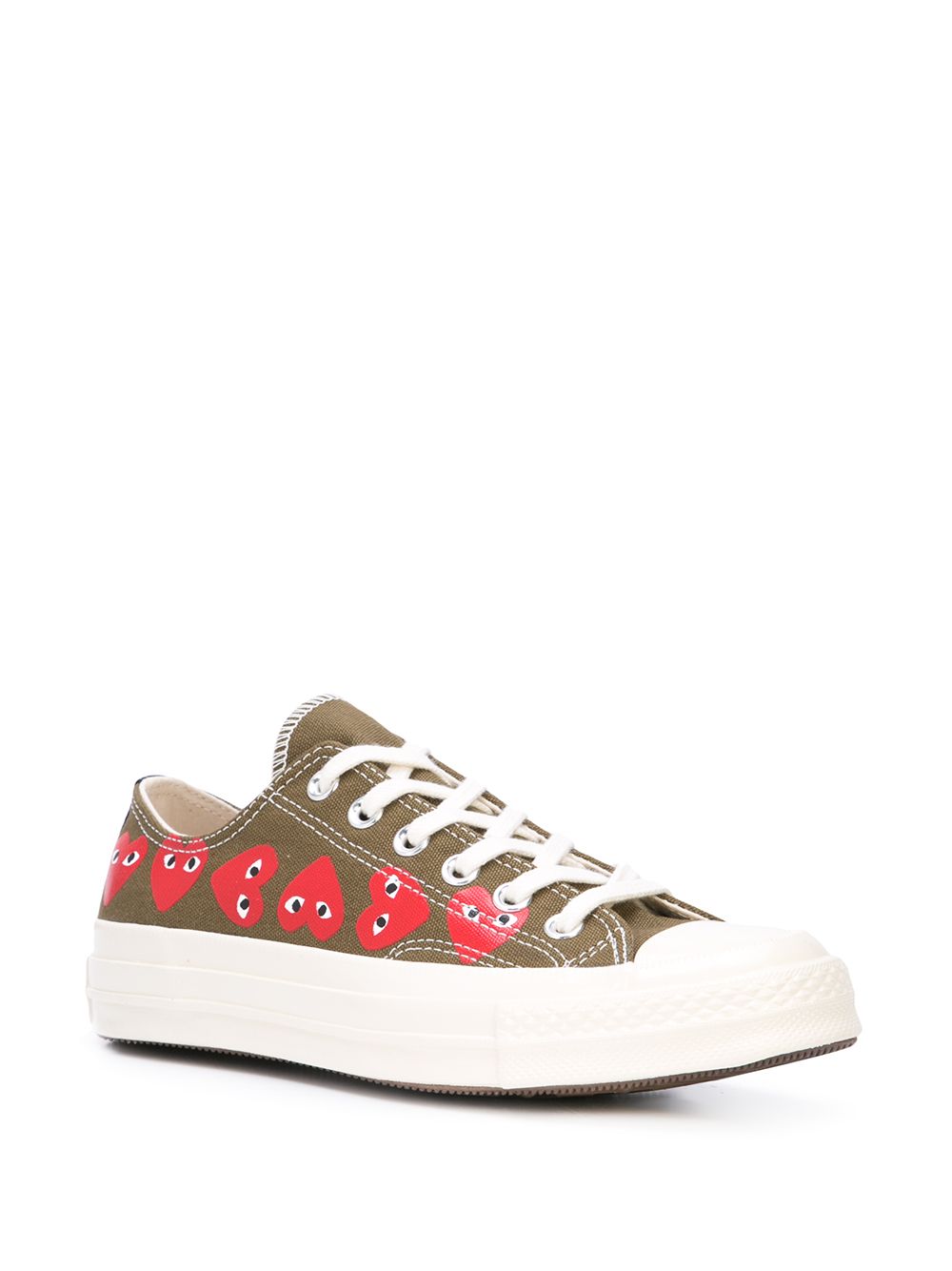 фото Comme des garçons play кеды chuck taylor 70 ox из коллаборации с converse