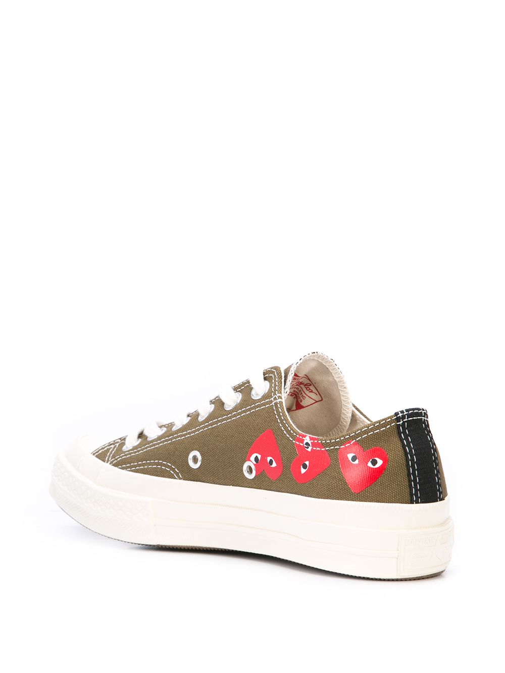 фото Comme des garçons play кеды chuck taylor 70 ox из коллаборации с converse