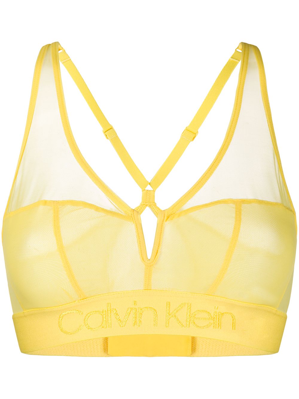 фото Calvin klein прозрачный бюстгальтер