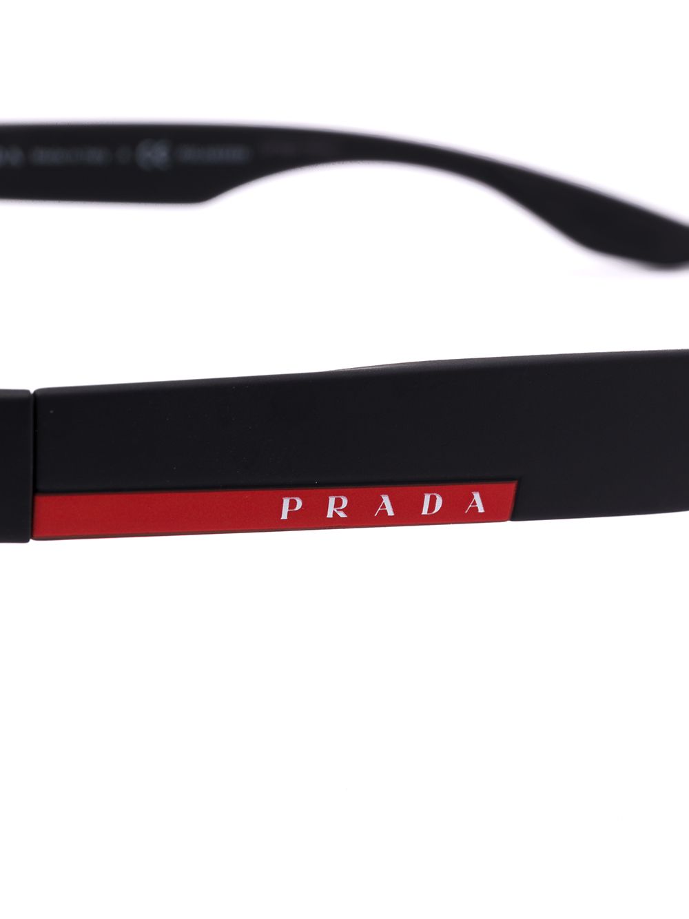 фото Prada eyewear солнцезащитные очки в овальной оправе