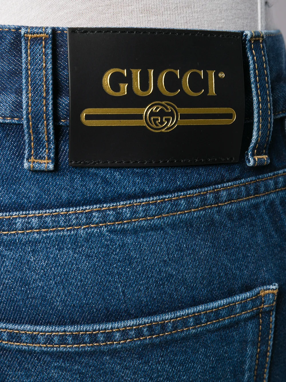 фото Gucci джинсы кроя слим