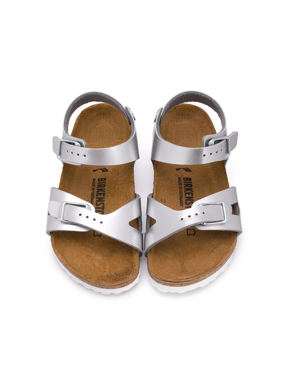 фото Birkenstock kids сандалии с пряжками