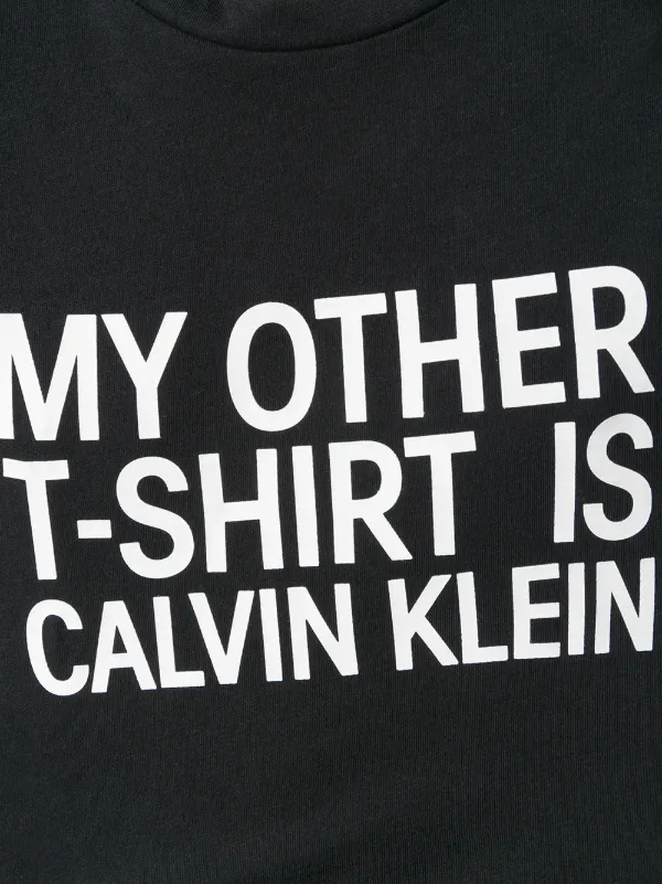 my other shirt is calvin klein