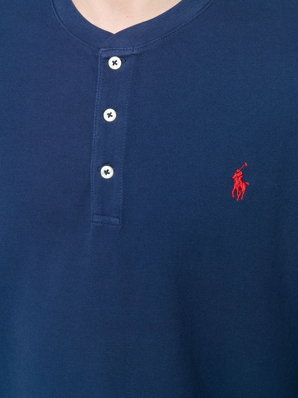 фото Polo ralph lauren рубашка-поло без воротника