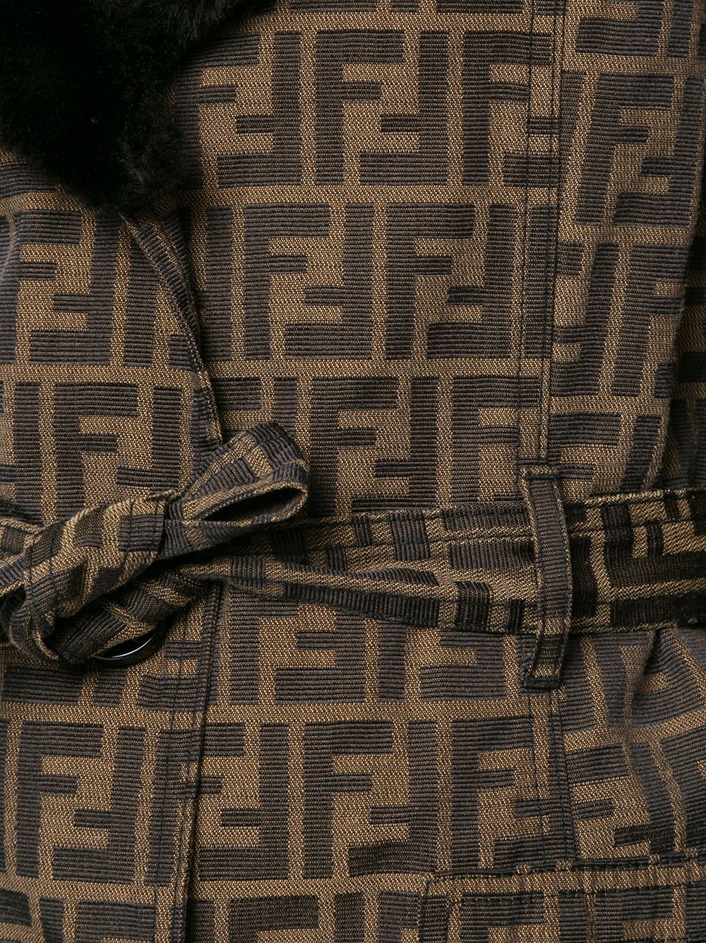 фото Fendi pre-owned куртка с длинными рукавами