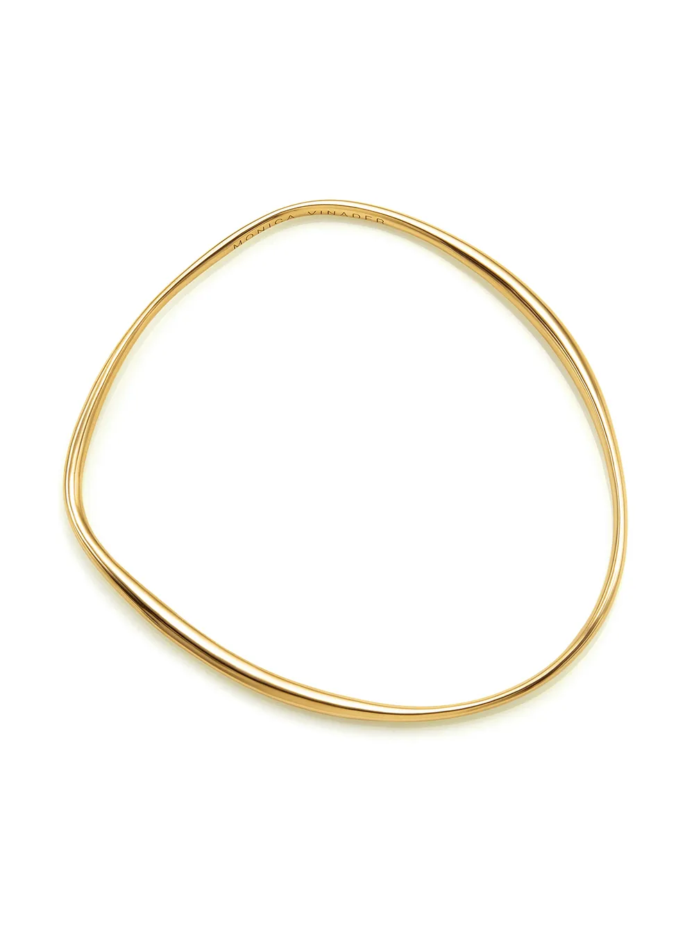 фото Monica vinader gp nura reef gold vermeil bangle