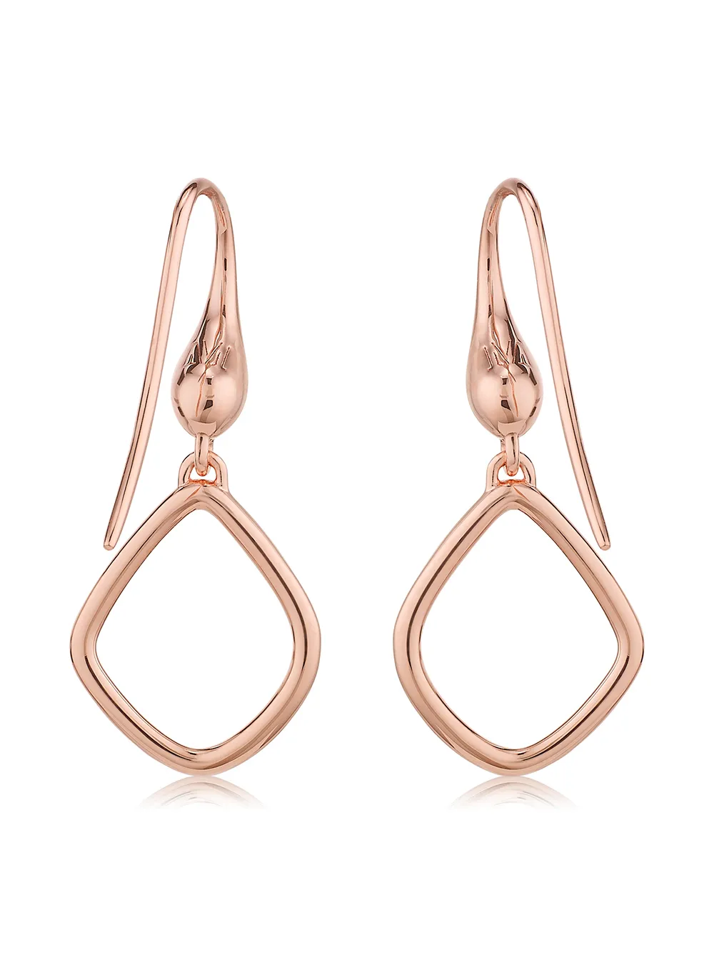 фото Monica vinader rp riva diamond kite earrings