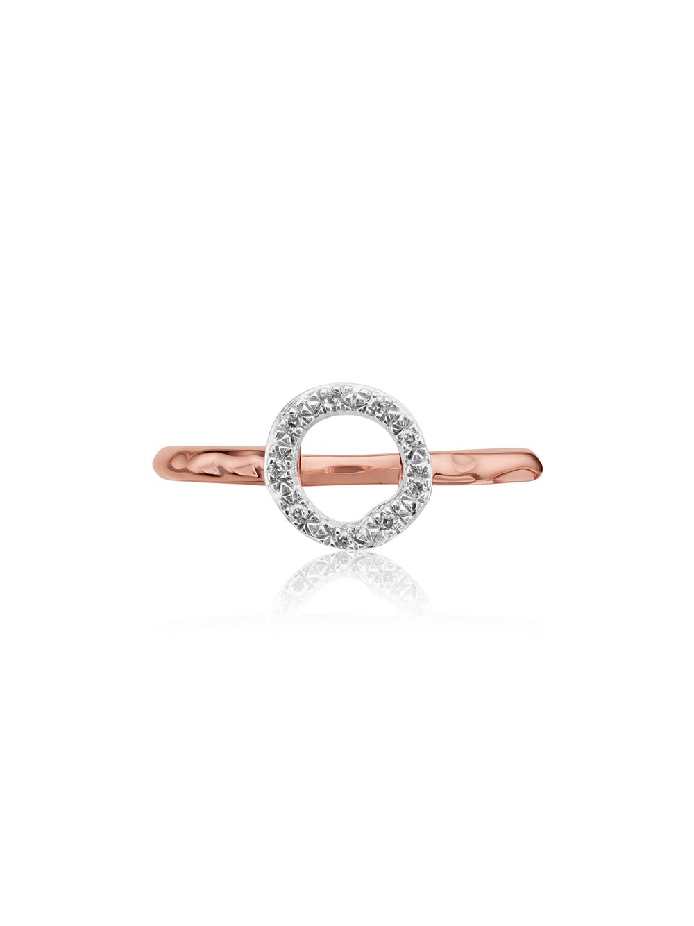 фото Monica vinader rp riva mini circle diamond ring