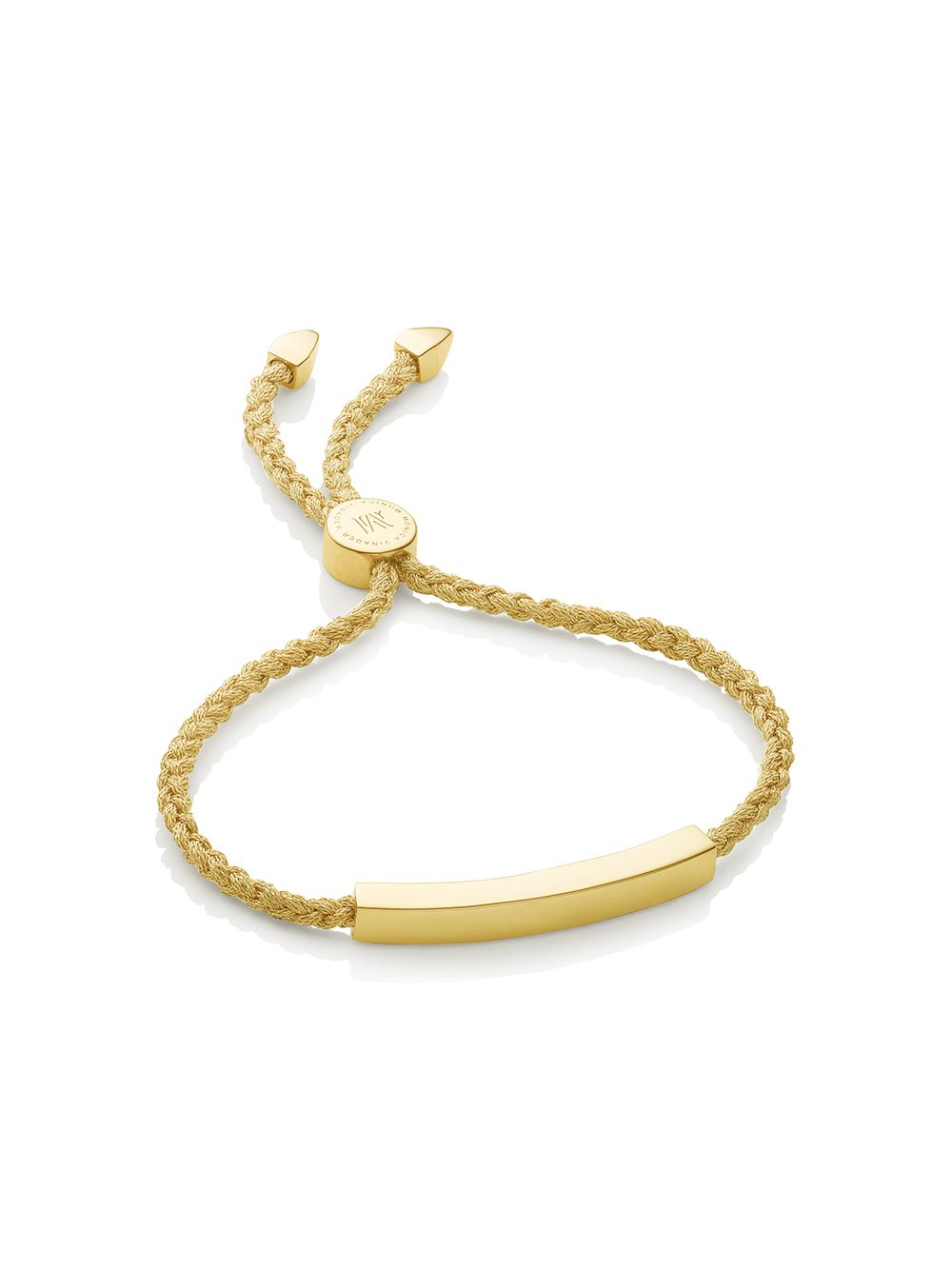 фото Monica vinader gp linear bracelet